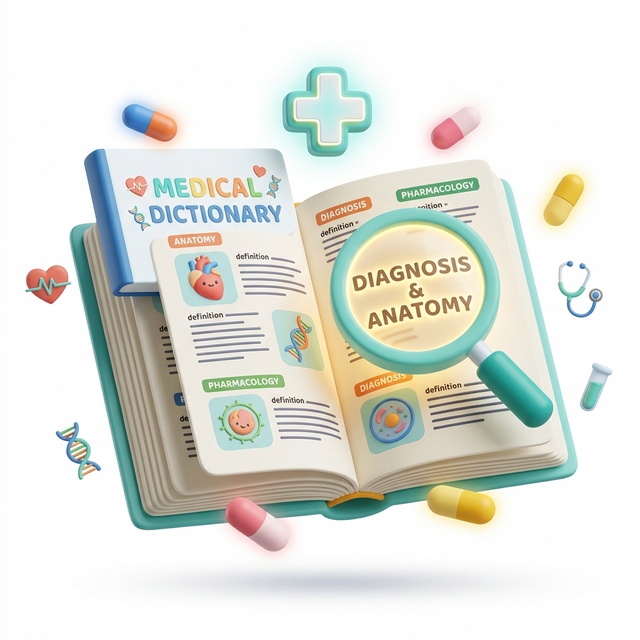 Glossario Medico Cartoon